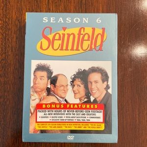 Seinfeld Season 6 DVD Box Set Series New in Box Sealed